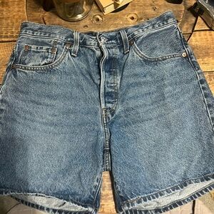 Levi's 501 Jean Shorts High Rise 501's 28